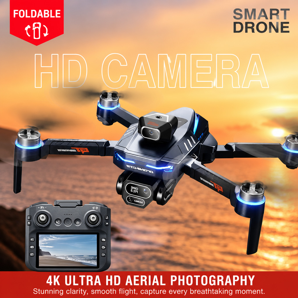 Drone Gimbal Brushless - GT8 GPS Drones 360° Obstacle Avoidance