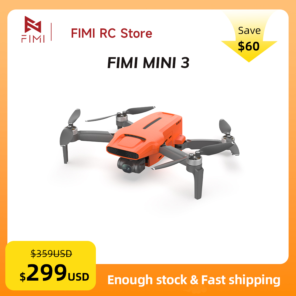 Drone Gimbal Brushless - FIMI MINI 3 Camere Drone 4K